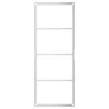 Gömme dolap için sürgü kapak iskeleti, alüminyum, 77x196 cm