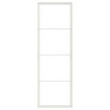 Gömme dolap için sürgü kapak iskeleti, beyaz, 77x231 cm