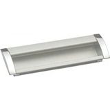 Gömme Mat Krom 128 mm Kulp Lüks Country Mutfak Mobilya Dolap Çekmece Kulpu