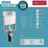 Gömme Rezervuar Klozet Uyumlu 80Mm Nkp 0020