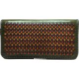 Gön Kadın Handmade Deri Cüzdan - 374-Yeşil