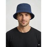 Gonca Şapka Yazlık Bucket Model Pamuklu Gabardin Kumaş Kova Şapka - 57 - 58 cm - Lacivert