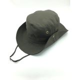 Gonca Şapka Yazlık Katlanabilir Safari Şapkası - 56 cm - Haki