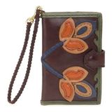 GÖNDERİ Gön Handmade Kadın Cüzdan - Kahve - Yeşil