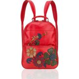GÖNDERİ Gön Handmade Kadın Sırt Çantası - Kırmızı