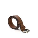 GÖNDERİR Erkek Hakiki Deri 4,5 Cm Kot Kemeri DDMK32413651 Taba Antik