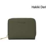 Gönderi(r) Kadın Yeşil Floter Hakiki Deri Dikey Cüzdan