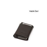 GÖNDERİ(R) Kahverengi Gön Hakiki Deri Unisex Kartlık
