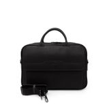 GÖNDERİR Unisex Hakiki Deri Notebook Ve Evrak Çantası DDUW801B0623 Siyah
