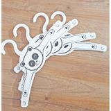 Gondol Çocuk Elbise Askisi Panda Desen 4 Lü G-228-P