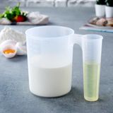 Gondol Plastik Gondol Duo Iki Hazneli Ölçü Kabı (0,13+1,20 Lt)