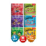 Gong 2li Set Şıp Şıp Eğleniyorum Öğreniyorum Ve İngilizce Öğreten 6'lı Çocuk Kitap Seti