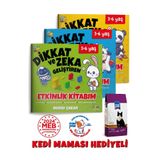 Gong 3-6 Yaş Dikkat Ve Zeka Geliştiren Çocuk Etkinlik Kitabım Seti - 3 Kitap