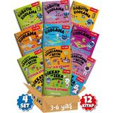 Gong 3-6 Yaş Eğitici Robotik Kodlama Kitap Seti 12'li Anonim Yazar ile Öğrenme Deneyimi