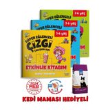 Gong 3-6 Yaş Süper Eğlenceli Çizgi Çalışmaları Çocuk Etkinlik Kitabım