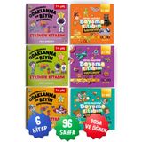 Gong Çocuk 2li Set Odaklanma ve Beyin Geliştiren 6'lı Çocuk Kitap Seti 3-5 Yaş Eğitici Kitaplar