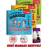 Gong Çocuk Okul Öncesi İngilizce Eğitici Kitap Seti 3-7 Yaş E. Filiz Akkurt ile 3 Kitap