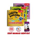 Gong Okul Öncesi Robotik Kodlama Çocuk Kitap Seti 3-6 Yaş (3 KİTAP) Meb Uyumlu Pedagog Onaylı