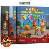 Gong Yayıncılık Mutlu Oyuncak Dükkanı Zeka Serisi -3 Kitap-