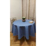 Gonk Yuvarlak,duck (Sıvı Itici ,leke Tutmaz) Kumaş,masa Örtüsü - 180 x 180 cm - Lacivert