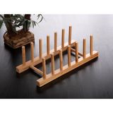 Gönül Bambu Tabaklık 6 Bölmeli Fonksiyonel Tasarım ile Mutfak Alanınızı Düzenleyin 28 cm x 11,5 cm