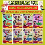 Gönül Elakin 1.Sınıf ilk Okuma renkli Heceli hikaye seti