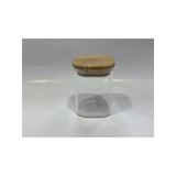 Gönül Gnl 3289 Bambu Kapaklı Borosilikat Kavanoz 6X6x8 Cm
