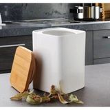 Gonul Gnl3454 Porselen Kapakli Kavanoz 10X10x15cm