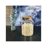 Gönül Mutfak Bambu Kapaklı Cam Kavanoz 13X18 Cm