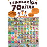 Gönül Yayıncılık 1. Sınıf 70'li Hikâye Seti + Hızlı Okuma Teknikleri Kitabı Telafi Tatil Meb (Ciltli)