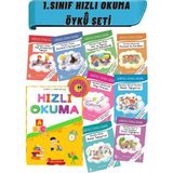 Gönül Yayıncılık 1. Sınıf Hızlı Okuma+Eğitici Öykü Dizisi (8 Kitap) (Ciltli)