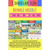 Gönül Yayıncılık 1.sınıf Kolay Okuma Seti Renkli Heceli Resimlerle Anonim Yazarlı Eğlenceli Hikayeler