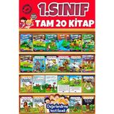 GÖNÜL YAYINCILIK 1. Sınıflar Için Tavsiyeli Kolay Okuma Hikaye Kitapları Seti Tam 20 Adet
