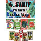 Gönül Yayıncılık 4. Sınıf Tatilde Eğlenerek Öğreniyorum (4 Kitap) (Ciltli)