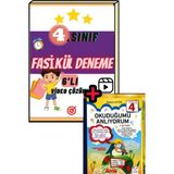 Gönül Yayıncılık 4. Sınıflar Için Deneme Sınavı Seti(Yeni Nesil Video Çözümlü ) (Ciltli)