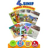 GÖNÜL YAYINCILIK 4.sınıflara Uygun Okumayı Sevdiren Karma 10'lu Hikaye Seti