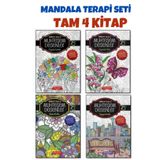 GÖNÜL YAYINCILIK 7 Den 77 Ye Boyama Seti( 4 Kitap Takım) Küçük Ve Büyükler Için Mandala