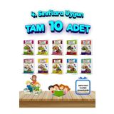 GÖNÜL YAYINCILIK Çoçuklar Öğreniyor 4.sınıflara Uygun Okumayı Sevdiren 10'lu Hikaye Seti.