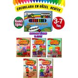 GÖNÜL YAYINCILIK Eğitici -öğretici Etkinlik Boyama kitabı Seti (3-7 Yaş)