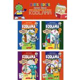 GÖNÜL YAYINCILIK Eğlenceli Robotik Kodlama Set 1-2-3-4 Kitap