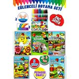 GÖNÜL YAYINCILIK Okul Öncesi Eğitici Etkinlik Çilek Boyama Seti (3-6 YAŞ) Boyama Kalemli