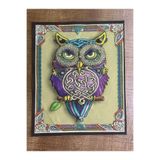Gönülden Tasarım 22X1922x19 Cm 3 Boyutlu Taş İşleme Otantik Baykuş Arma