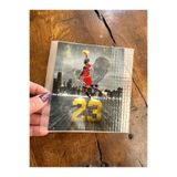 Gönülden Tasarım Ütü Ile Yapışan 23 Rakamlı Basketbolcu Tgransfer Baskı Arma 15X13 cm