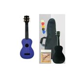 Gonzales Hawiian XU21-1-PP Soprano Ukulele (Mor) | Derin Mor Tonları Akıcı Klavye Geçişleri Ritim ve Akor İçin Kusursuz Ses
