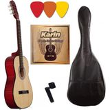 Gonzales Klasik Gitar Seti ( Gitar+Kılıf+Tel Takımı+Burgu Çevirici+Pena) - Naturel