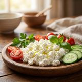 Gonzaless Farm Organik Tam Yağlı Bebek Lor Peyniri 500 gr Vakumlu Paket