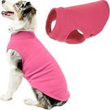 Gooby Esnek Polar Yelek Köpek Kazak - Pembe, 6X-Large - Sıcak Kazak Polar Köpek Ceket - Küçük Köpekler Erkek veya Kız için Kış Köpek Giysileri - Küçük Köpekler için Köpek Kazakları Büyük Köpekler için