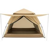 Goocamp 10-12 Kişilik Tam Otomatik Tenteli 3x3x2 Metre Çadır - Bej