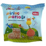 GOOD FOOD NEWKID PİRİNÇ PATLAĞI ŞEFTALİ & ELMA + B VİT. 50 g