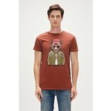 Good Game T-Shirt Woody Kahverengi Baskılı Erkek Tişört